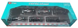 Burago 1:43 Mercedes Petronas Formula 1 F1 Scale Die Cast Metal-6 cars - Picture 1 of 5