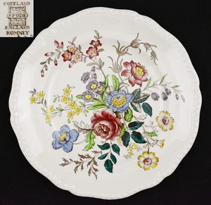 Spode Romney Luncheon Plate Gadroon Shape 9 3/8" - Foto 1 di 5