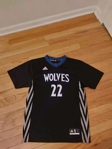 Andrew Wiggins Minnesota Timberwolves NBA Adidas Jersey Youth Size L (14/16) - Picture 1 of 8