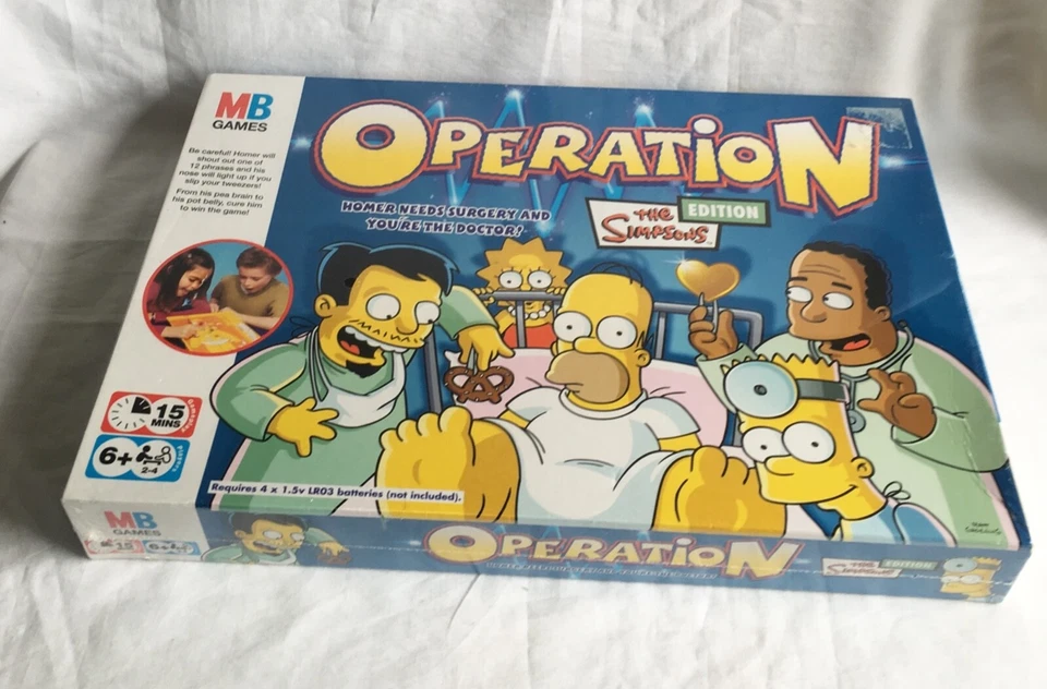 Rare Operation The Simpsons edition board game (Sealed) - Image 1 of 4