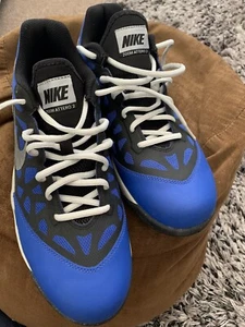 Nike Zoom Attero 2 Low, Near New, Genuine Original, VGC, Basketball, Blu/B/Grey - Bild 1 von 8