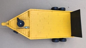 Vintage ERTL 16" Die Cast Farm Tractor Transport Flatbed Trailer 4157-9001 USA - Picture 1 of 16