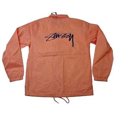 Stüssy Summer Coach Jacket Peach - Image 1 of 4
