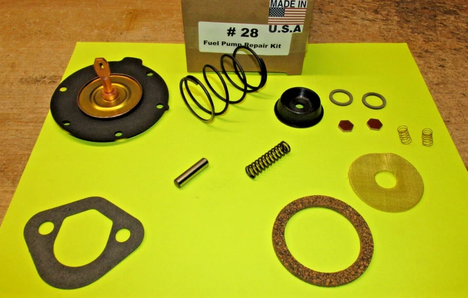 1935 1936 1937 1938 BUICK SPECIAL FUEL PUMP REBUILD KIT AC # 421 ETHANOL SAFE - Image 1 of 4