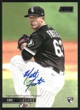 2021 Stadium Club Autographs Black Foil #SCBAMF Matt Foster /25