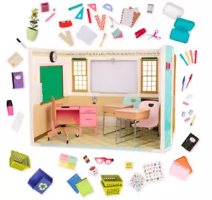 Our Generation Doll School Room House Set American Girls 18" Dolls Accessories - Picture 1 of 5