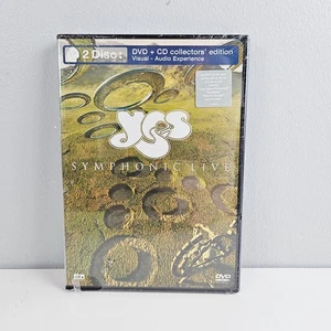 Yes Symphonic Live in Amsterdam (DVD + CD 2-Disc Collectors Edition) New Sealed - Foto 1 di 3