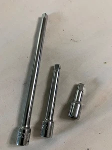 /CRAFTSMAN  Set Of 3, 1/4" Drive Extensions Set ,  ( 1-1/2”, 3in, 6in ) - Picture 1 of 2