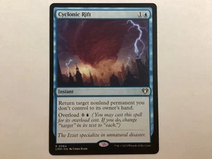 MTG Commander Masters CYCLONIC RIFT NM (0073) Graded Power - Picture 1 of 2