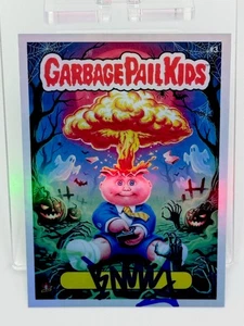 Garbage Pail Kids Billy Bootleg Autograph Fan Series ADAM BOMB Halloween 05/25 - Picture 1 of 3