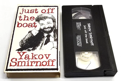 Yakov Smirnoff Just Off the Boat VHS 1994 Clyde Records - Image 1 of 4