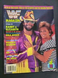 WWF World Wrestling Magazine - October 1991 Vol. 10 No. 10 M453 - Picture 1 of 1