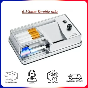 Machine à Tuber Electrique Tubeuse Cigarettes Rouleuse Tabac Automatique - Imagen 1 de 5