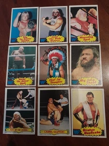 WWF 1986 Scanlens Wrestling Cards x 9 - Bild 1 von 1