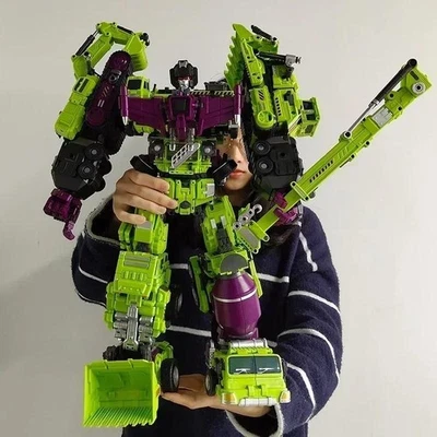 Figura de acción Jinbao Devastator G1 6 en 1 de gran tamaño 45 cm Transformers sin caja Foto 1 de 4