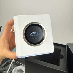 Ubiquiti AmpliFi HD Whole Home Mesh Router AFI-R White Clean Used In Box Tested - Picture 1 of 17