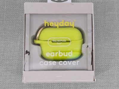 Heyday Silicone Case with Clip - Lime Green - for Apple AirPods Pro - New - Image 1 of 3