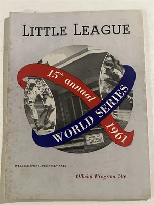 Serie Mundial de Pequeñas Ligas 1961 Williamsport El Cajón CA Roger Maris Ted William Foto 1 de 4