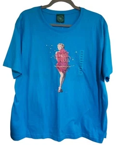 Neu mit Etikett Bette Miller The Show Must Go On Damen-T-Shirt XXL - Bild 1 von 5