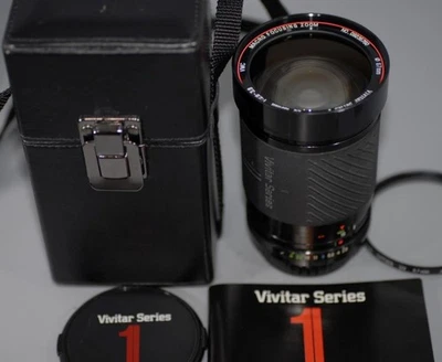 Pentax Vivitar 28-105mm f2.8-3.8 PKA PK-A manual focus Macro Zoom lens - Ex++! - Image 1 of 4