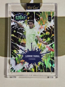 2024 Wild Card Splat Lamine Yamal  1/2 🔥 Rookie 🔥 National Exclusive  - Picture 1 of 2