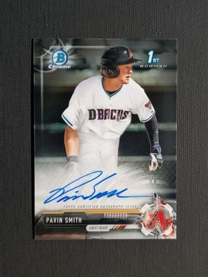2017 Bowman Draft Chrome Auto PAVIN SMITH ⚾ #CDA-PS - Image 1 of 3