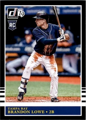 2019 Donruss Baseball Card #232 Brandon Lowe RETRO - Image 1 of 2