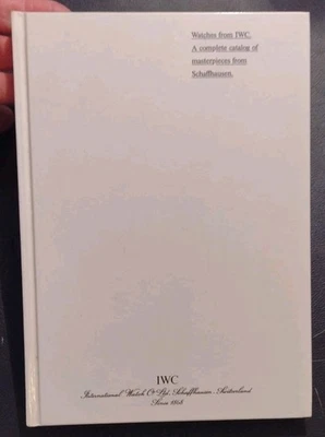 IWC Schaffhausen Catalog - Image 1 of 4