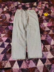 Vintage 90s Levis Silver Tab Baggy Jeans Size 38x34 Blue Loose Fit USA Made Y2K - Bild 1 von 15