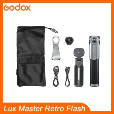 Godox Lux Master Retro Flash Light 2.4G TTL Wireless Handheld Godox X3 for DSLR - Image 1 of 4