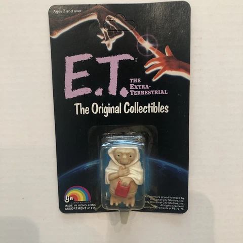 1982  E.T. The Extra Terrestrial Action Figure New Cover