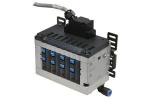 FESTO valve terminal 8x 3/2(C), CPV14-GE-MP-8, 18265, 161362, CPV14 MULTIPIN - Picture 1 of 6