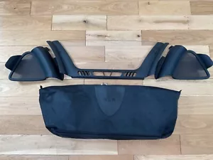 Genuine original Mercedes Benz SLK R171 Wind deflector + Storage bag 2004-2011 - Picture 1 of 7