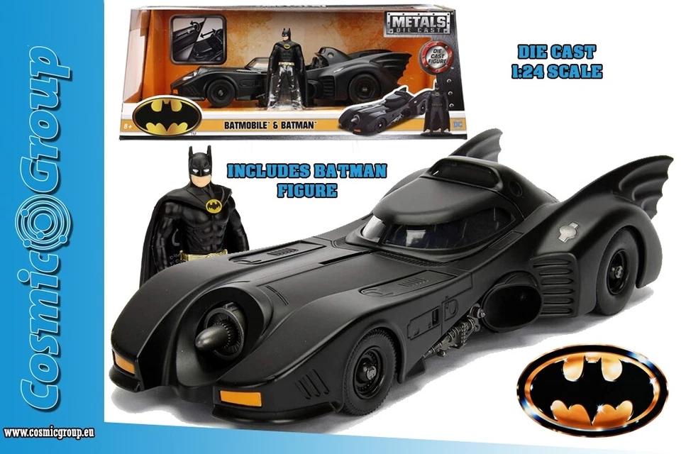 Jada Toys Batmobile Batman Returns 1989 Scala 1/24