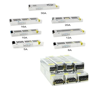 1X 12V 5/10/21/30A Sub-Mini Universal Regulated Switching Power Supply For LED - Picture 1 of 10