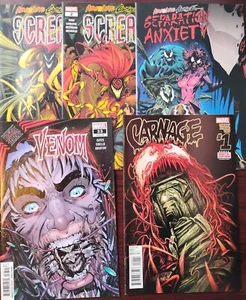 Carnage, Absolute Carnage Scream + Venom, 5 Comics Konvolut - Bild 1 von 5