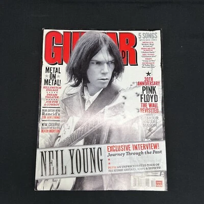 Guitar World Magazine October 2009 Neil Young Pink Floyd Killswitch Engage Foto 1 de 4