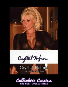 Crystal Hefner Signed 5x7 Custom Photo - (Playboy Playmate) - JSA COA - Picture 1 of 3