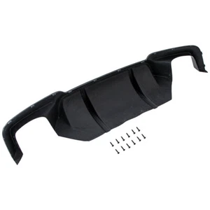Carbon Fiber Style Rear Bumper Diffuser Lip for BMW F10 M Tech M-Sport 2011-2016 - Picture 1 of 12