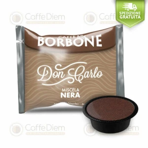 300 Capsule Cialde Borbone NERA NERO Compatibili LAVAZZA A MODO MIO Tiny Jolie - Imagen 1 de 8