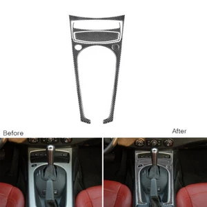 4Pcs For BMW Z4 E85 E86 03-08 Carbon Fiber Center Console Gear Shift Panel Cover - Picture 1 of 11
