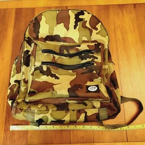 Mochila Camuflaje Camuflaje Niños Pequeños 13x18x6" Niños Niñas Resistente al Agua LIMPIA - Imagen 1 de 11