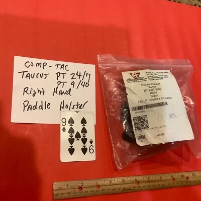 Comp-tac  Taurus PT24/7 9/40 cal paddle holster - Image 1 of 4