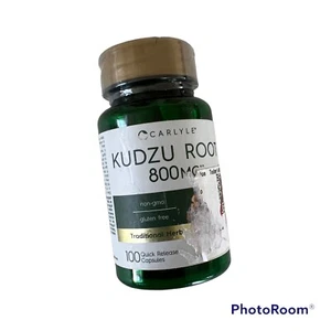 Carlyle Kudzu Root 800mg 100 Extract Capsules Exp 06/25 - Picture 1 of 6