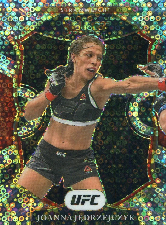2021 Panini Select UFC H2 JOANNA JEDRZEJCZYK Silver Disco Prizm #45 Concourse - Image 1 of 1