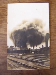 Feuer mit der Eisenbahn Middlesborough 1906 - Bild 1 von 1