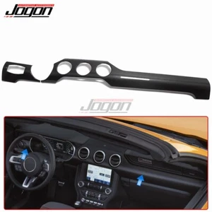 Cubierta de tablero central de carbono para Ford Mustang GT EcoBoost 2015 2016-2022 - Imagen 1 de 9
