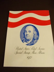 1972 United States Postal Service Special Stamp Mini Album (Imperfect) - Bild 1 von 7