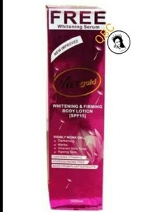 VEET GOLD blanqueando un cuerpo reafirmante loción 500ml + suero corporal gratuito incluido en caja - Imagen 1 de 3