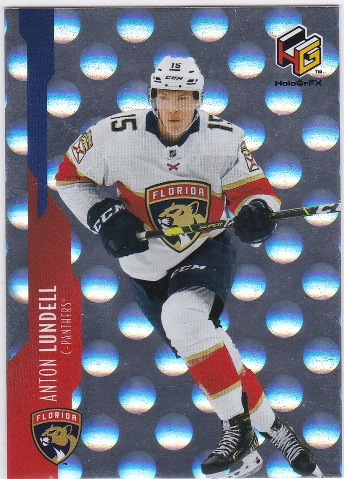 2021-22 UD Extended Series HoloGrFX #HG-3 Anton Lundell - Image 1 of 1
